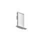 Ideal Lux Track System Component EGO RECESSED TRIM TESTATA CHIUSURA SENZA FORO BI — manufacturer article 320526