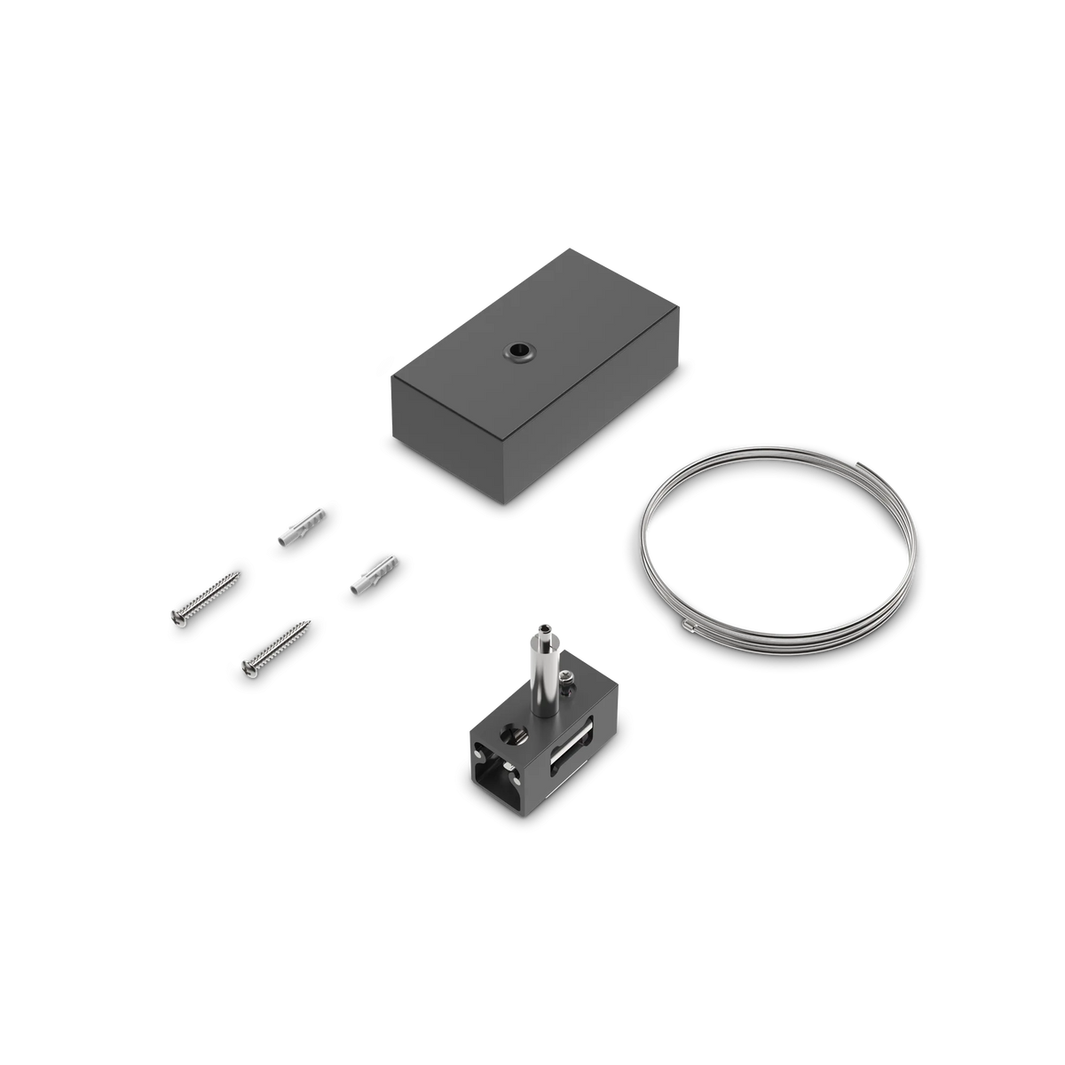 Ideal Lux Suspension Kit EGO BI-EMISSION ROSONE CON KIT SOSPENS. 2 MT NE — manufacturer article 322476