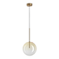 Ideal Lux Pendant Light EQUINOXE SP1 D25 AMBRA SFUMATO — manufacturer article 326368