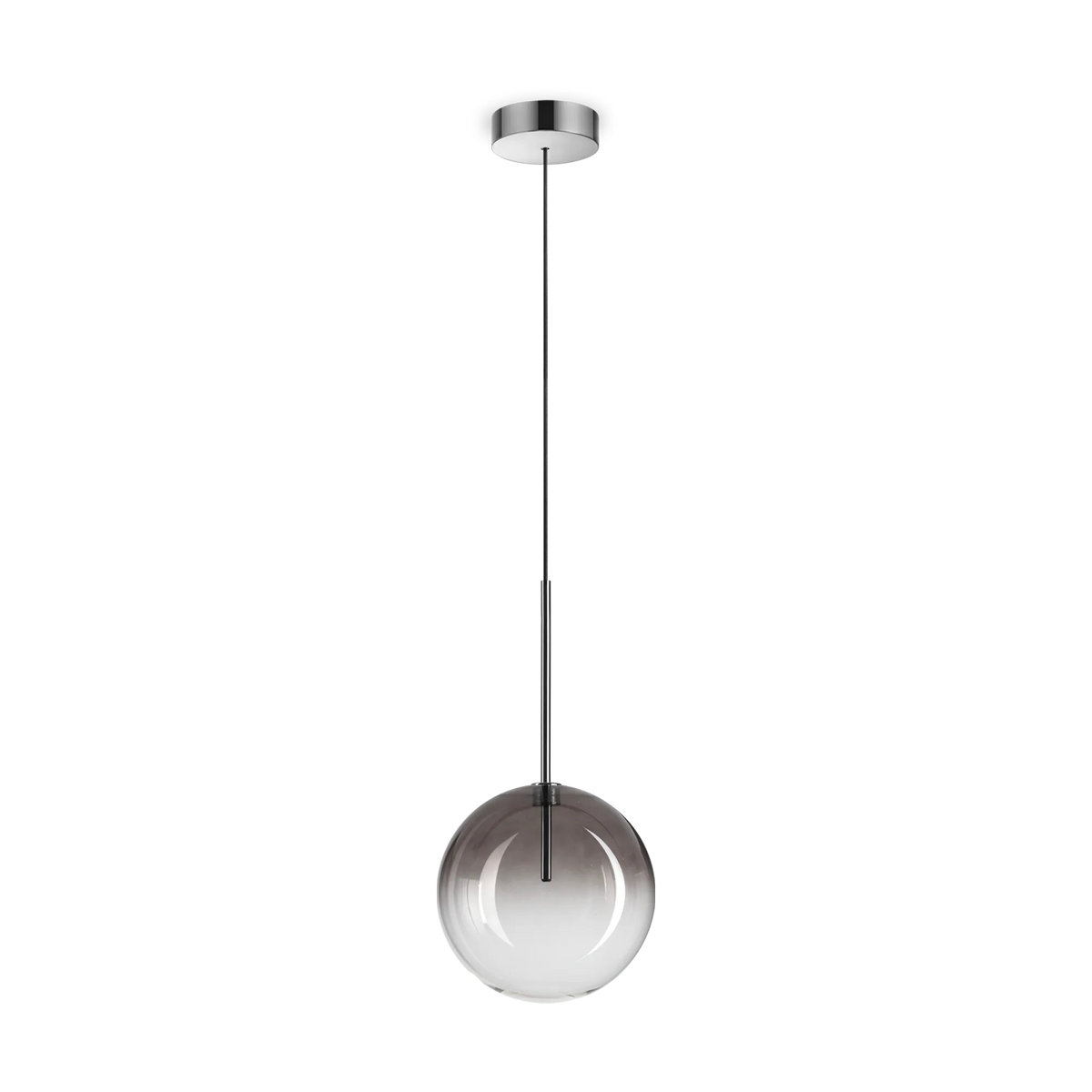 Ideal Lux Pendant Light EQUINOXE SP1 D20 FUME' SFUMATO — manufacturer article 345369