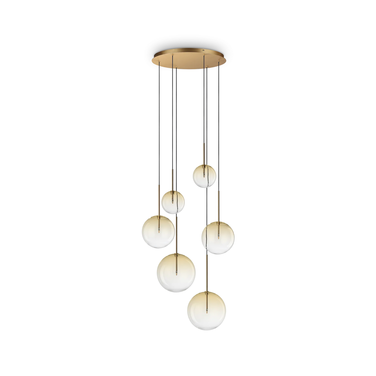 Ideal Lux Pendant Light EQUINOXE SP6 AMBRA SFUMATO — manufacturer article 345406