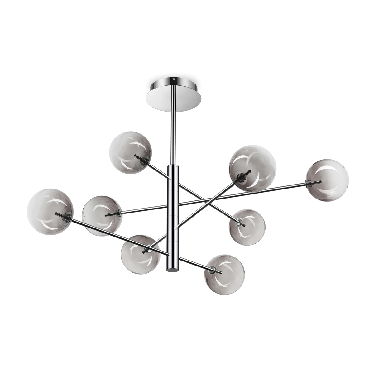 Ideal Lux Pendant Light EQUINOXE SP8 FUME' SFUMATO — manufacturer article 345437