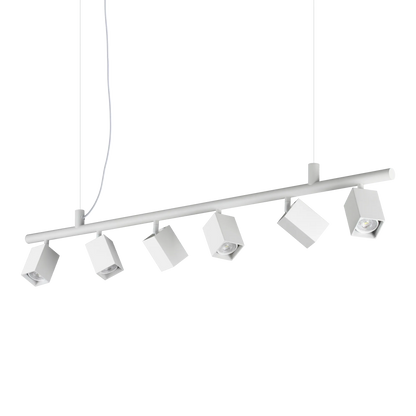 Ideal Lux Pendant Light DYNAMITE SP6 SQUARE — manufacturer article 367460