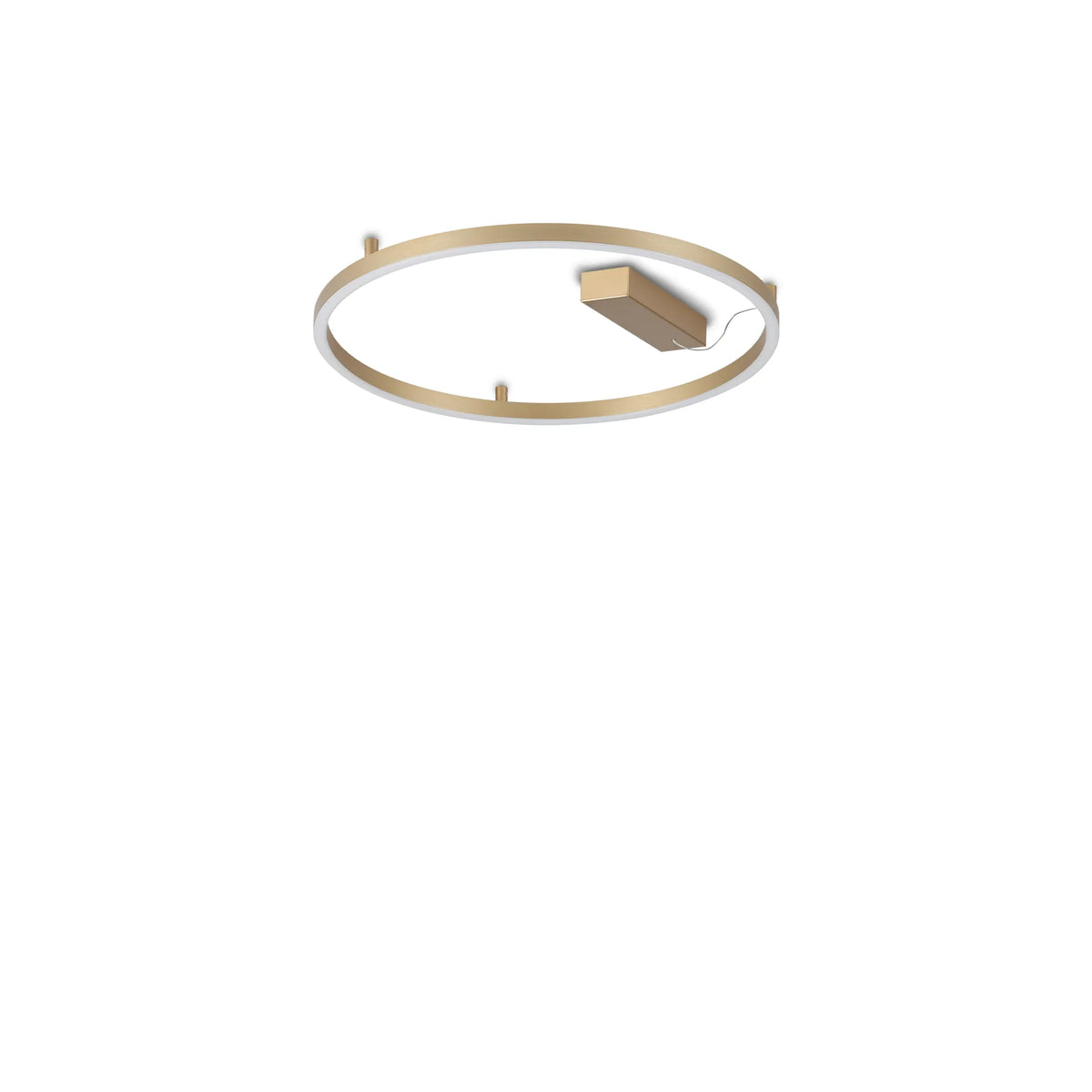 Ideal Lux Ceiling Light ORACLE SLIM PL D050 ROUND ON-OFF OT — manufacturer article 370217