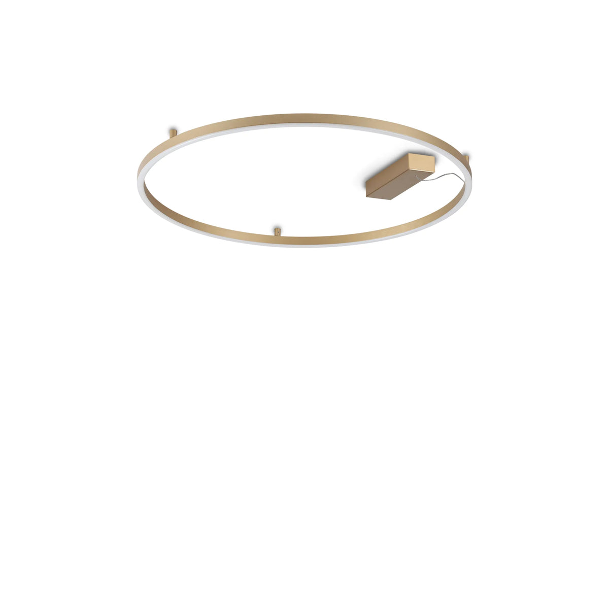 Ideal Lux Ceiling Light ORACLE SLIM PL D070 ROUND ON-OFF OT — manufacturer article 370248