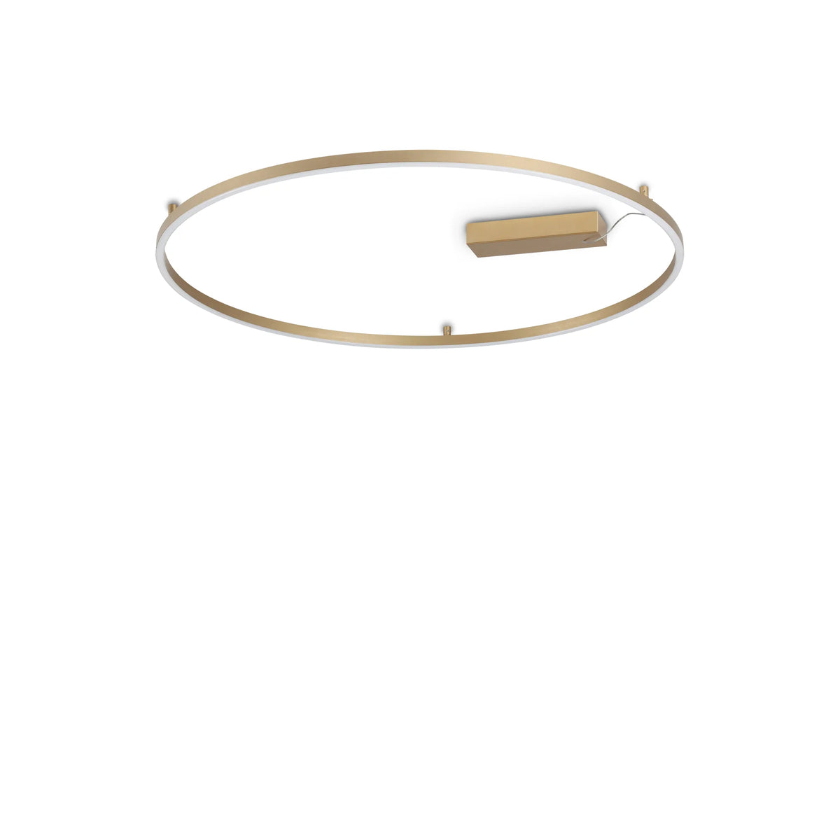 Ideal Lux Ceiling Light ORACLE SLIM PL D090 ROUND ON-OFF OT — manufacturer article 370279