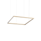 Ideal Lux Pendant Light ORACLE SLIM SP D070 SQUARE ON-OFF OT — manufacturer article 370484