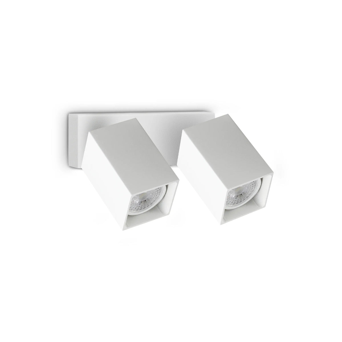Ideal Lux Wall Light DYNAMITE AP2 SQUARE — manufacturer article 371221