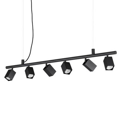 Ideal Lux Pendant Light DYNAMITE SP6 SQUARE — manufacturer article 371412