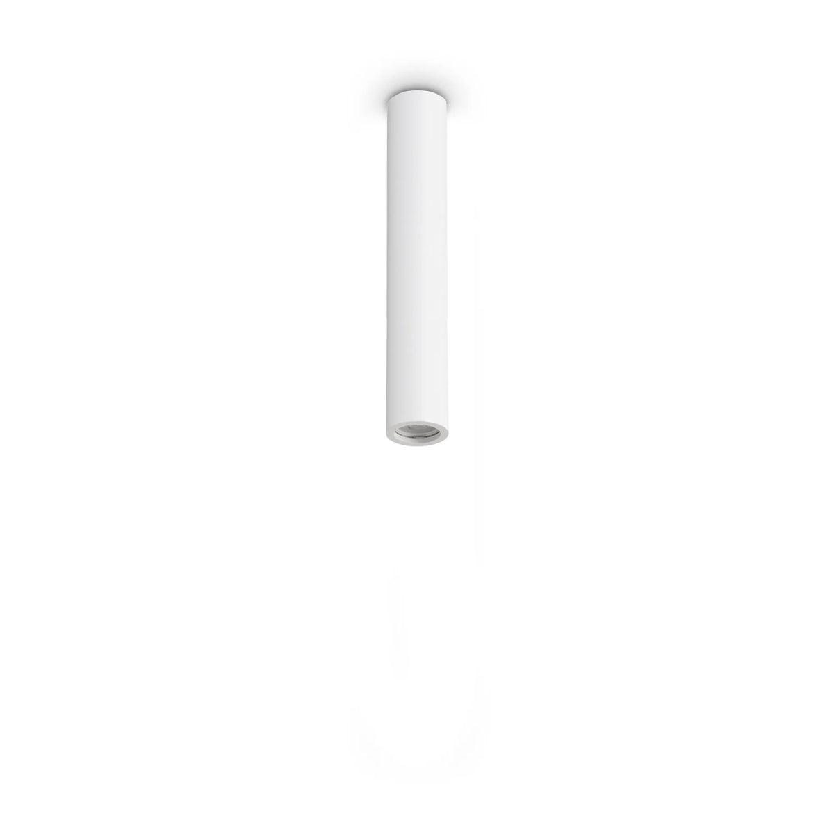 Ideal Lux Ceiling Light LOOK PL1 ROUND D70 H400 GESSO — manufacturer article 371436