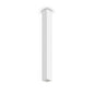 Ideal Lux Ceiling Light LOOK PL1 SQUARE D70 H750 GESSO — manufacturer article 371535