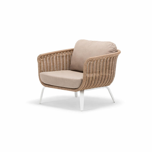Idol&Furniture Lounge Armchair MELROSE — White — cropped source photograph
