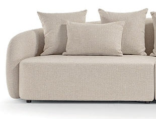 Idol&Furniture Sofa COSY MODULAR RIGHT 2-SEATER — Canapa Axroma — module front-view crop
