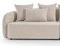 Idol&Furniture Sofa COSY MODULAR RIGHT 2-SEATER — Canapa Axroma — module front-view crop