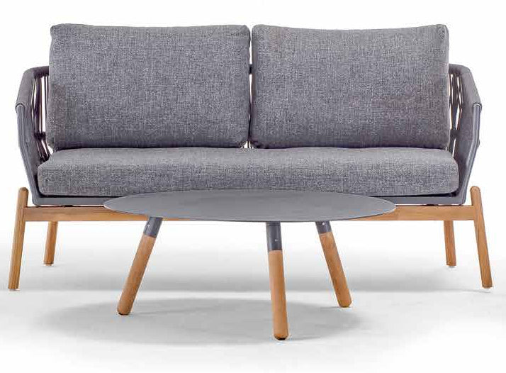 Idol&Furniture Sofa ALICANTE — Anthracite — sofa in setting; coffee table not included