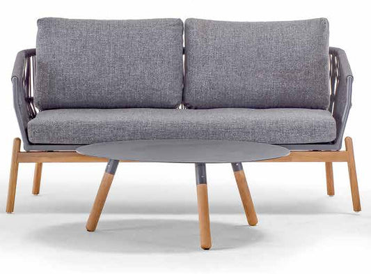 Idol&Furniture Sofa ALICANTE — Anthracite — sofa in setting; coffee table not included