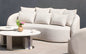 Idol&Furniture Sofa COSY 3-SEATER — Canapa Axroma — sofa detail in setting; coffee tables not included