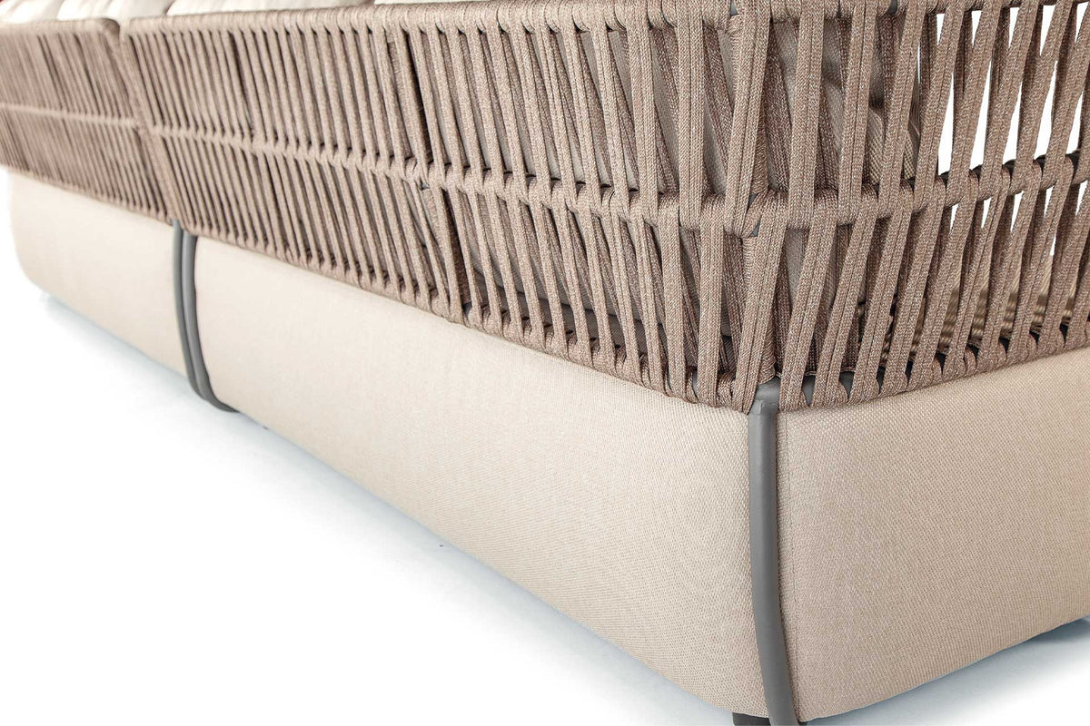 Idol&Furniture Sofa SOFT MODULAR RIGHT — Anthracite — rear frame detail