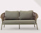 Idol&Furniture Sofa TROPEA — Green — front view