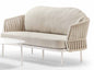 Idol&Furniture Sofa SOHO — White / Canapa Fat / Canapa Olefin — sofa in setting; coffee table not included