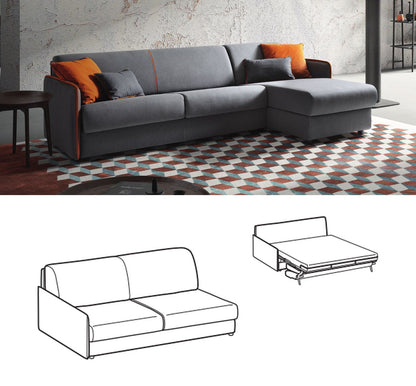 LeComfort Modular Sofa Bed Element MADEIRA – Style / 3-seater (MR11L3T00S)