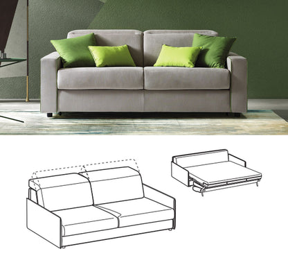 LeComfort Sofa Bed BARBADOS – Slim / 3-seater Maxi (BA04D3T0M)