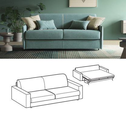 LeComfort Sofa Bed NAXOS – Strong / 3-seater Maxi (NA02D3T0M)