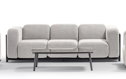 Idol&Furniture Sofa RULE ALU — Dark Grey / Lungo Light Grey — additional view