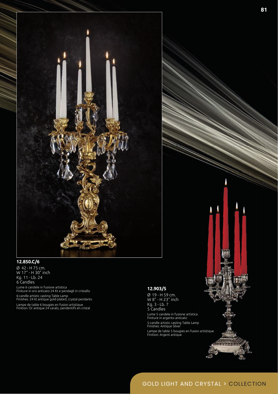 Arredoluce catalog — arredoluce-candelabra-12-903