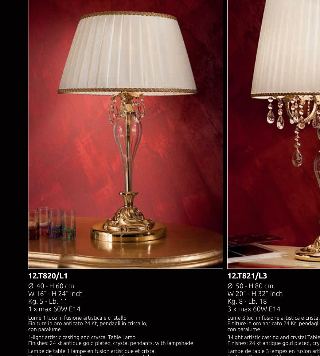 Gallery 1 · Table Lamp 12.T820