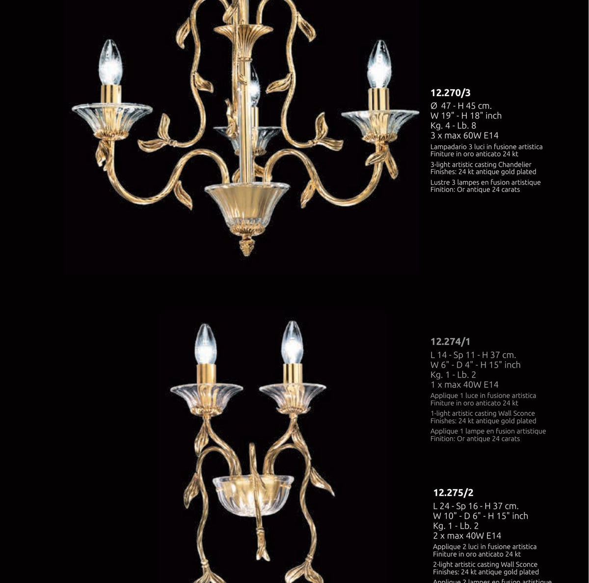 Gallery 1 · Wall Light 12.274