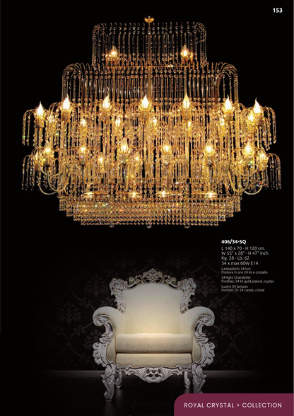 Arredoluce catalog — arredoluce-chandelier-406-sq