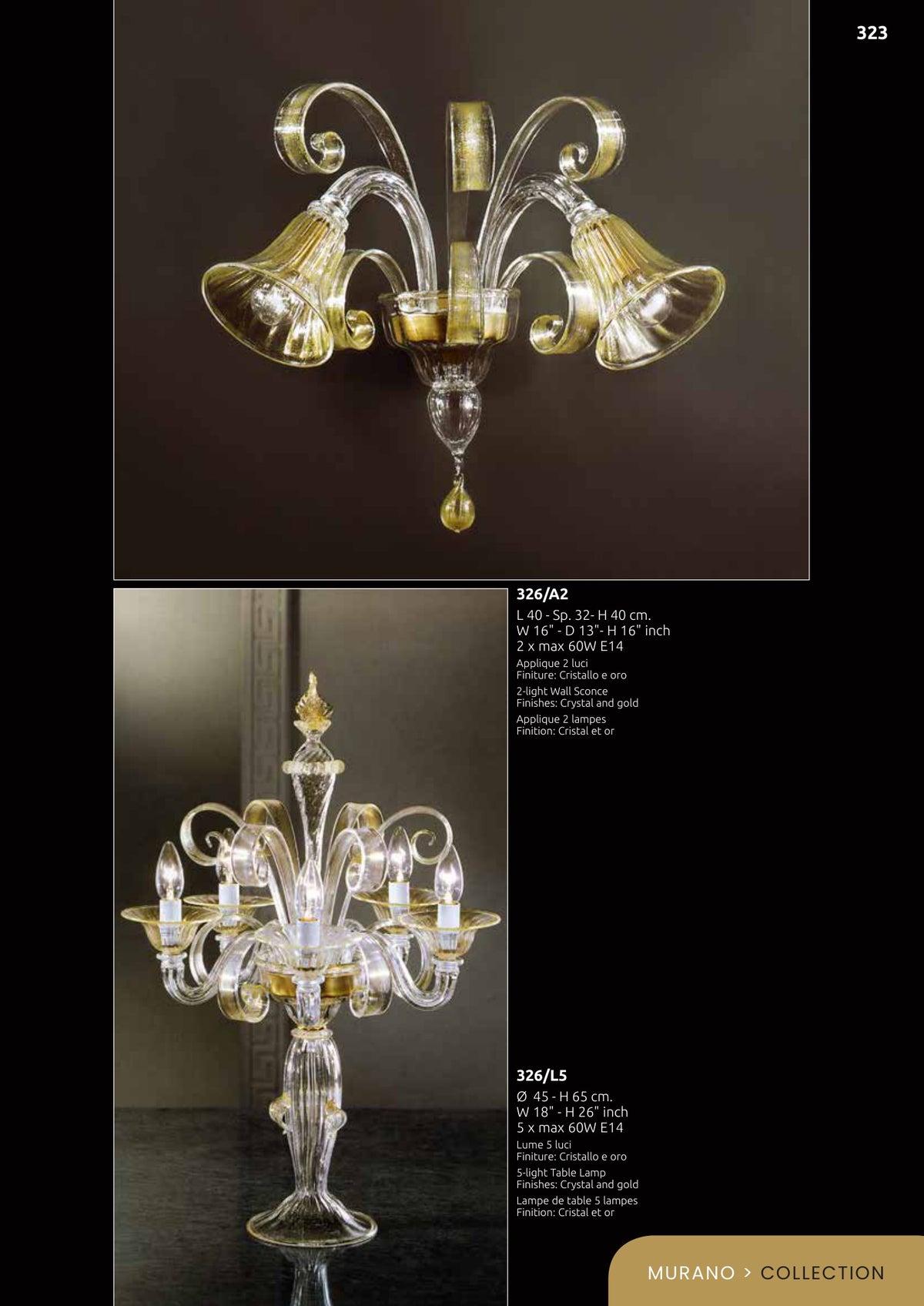 Gallery 2 · Wall Light 323