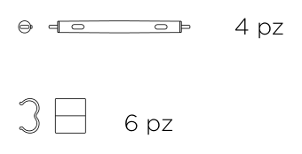 Nardi SIPARIO KIT CLIPS — exact manufacturer catalogue diagram