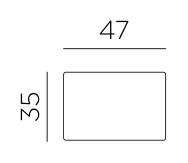 Nardi Placemat — exact manufacturer catalogue diagram