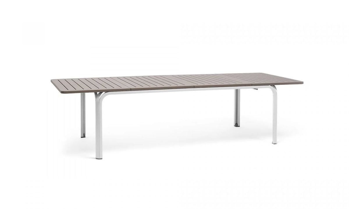 table Alloro 210 Extensible TORTORA  bianco