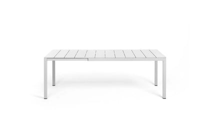 table Rio Alu 140 Ext.  bianco