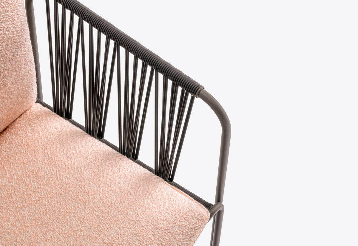 Pedrali Outdoor Armchair NARÌ 6360