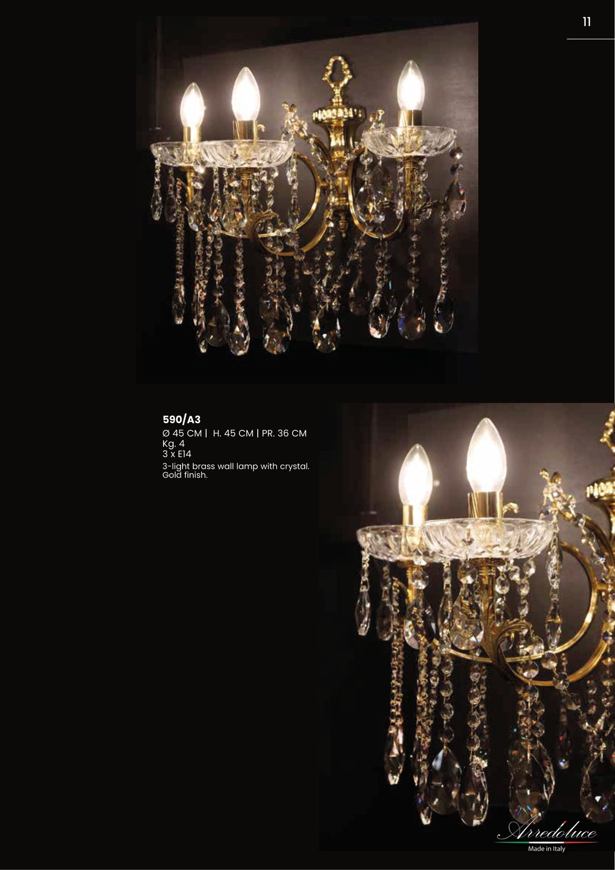 Gallery 4 · Wall Light 590