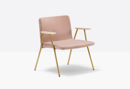 Pedrali Lounge Armchair OSAKA METAL 5729