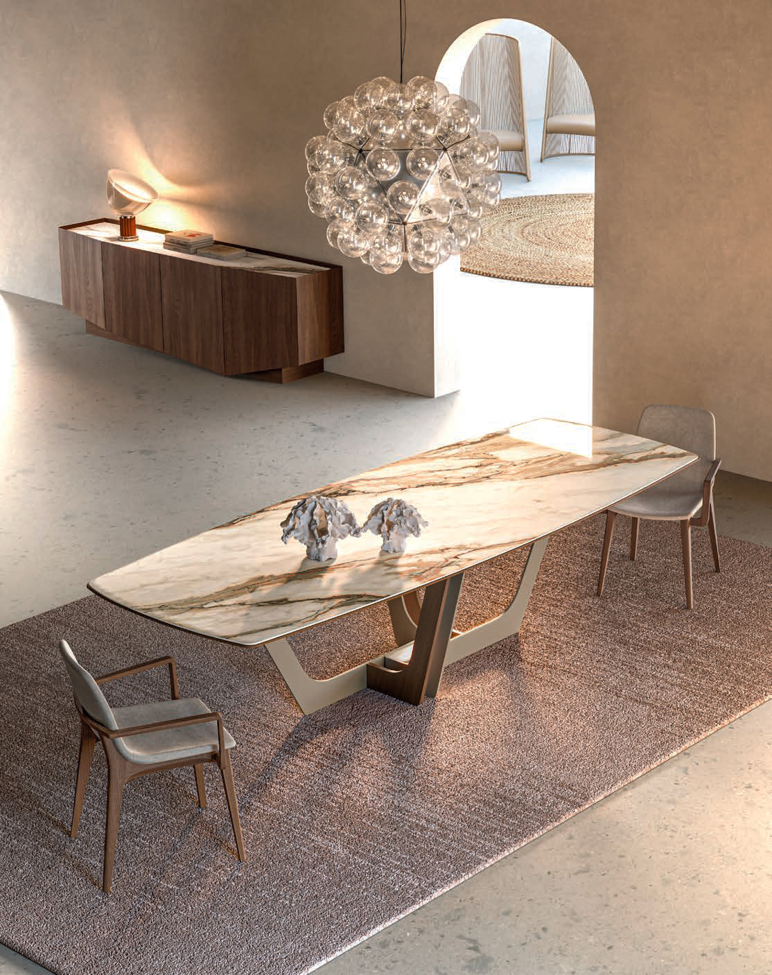 Devina Nais Table Base Jumbo Base — image 1