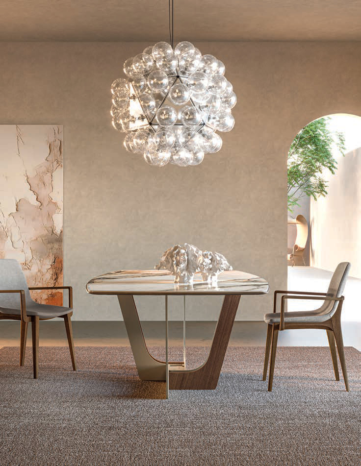 Devina Nais Table Base Line Base — image 1