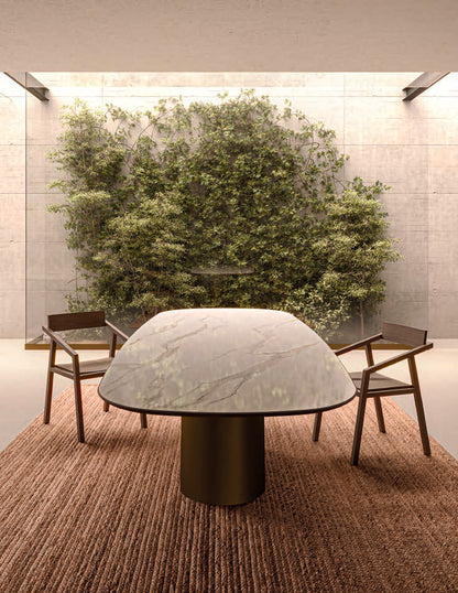 Devina Nais Table Base Pillar Mix Base — image 1