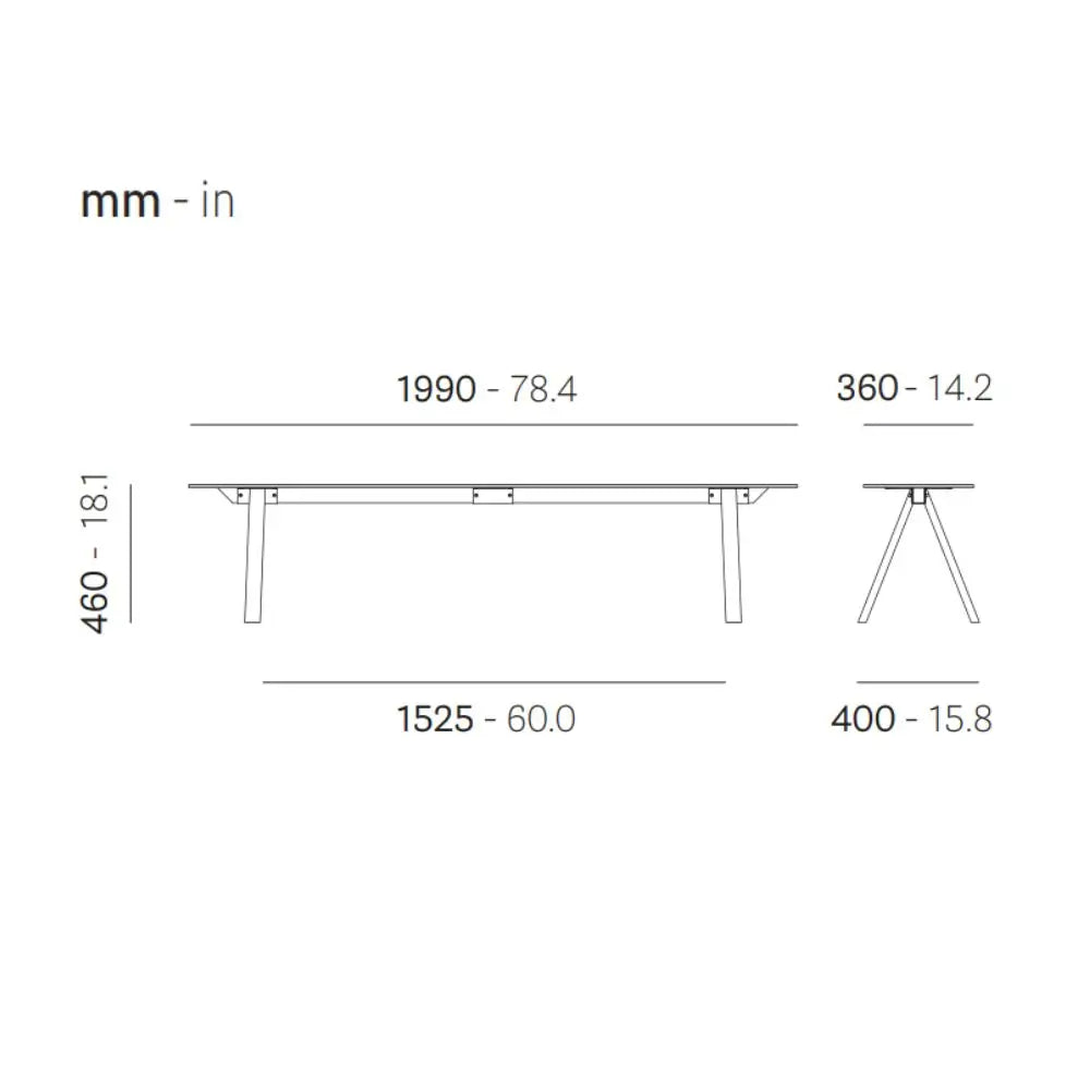 Pedrali Bench ARKI-BENCH ARKB