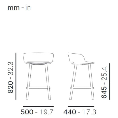 Pedrali Bar stool BABILA 2758