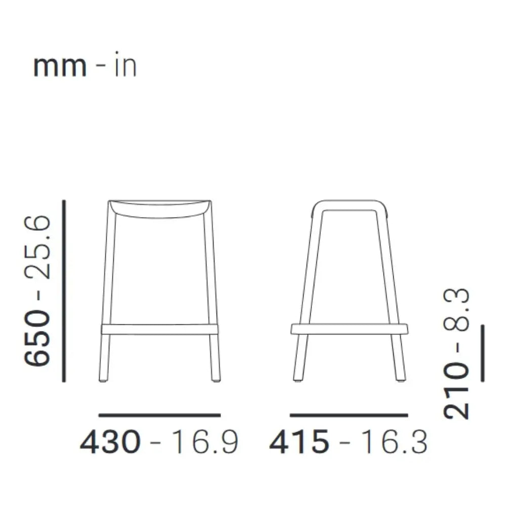 Pedrali Bar stool DOME 263