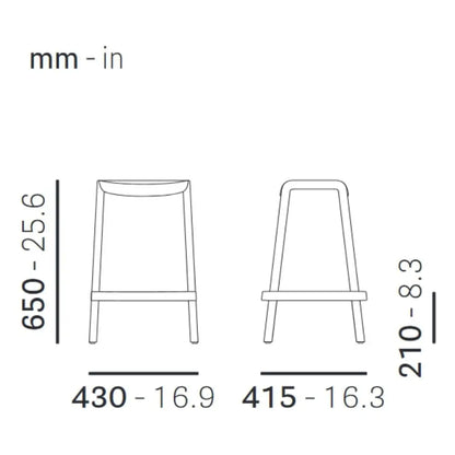 Pedrali Bar stool DOME 263