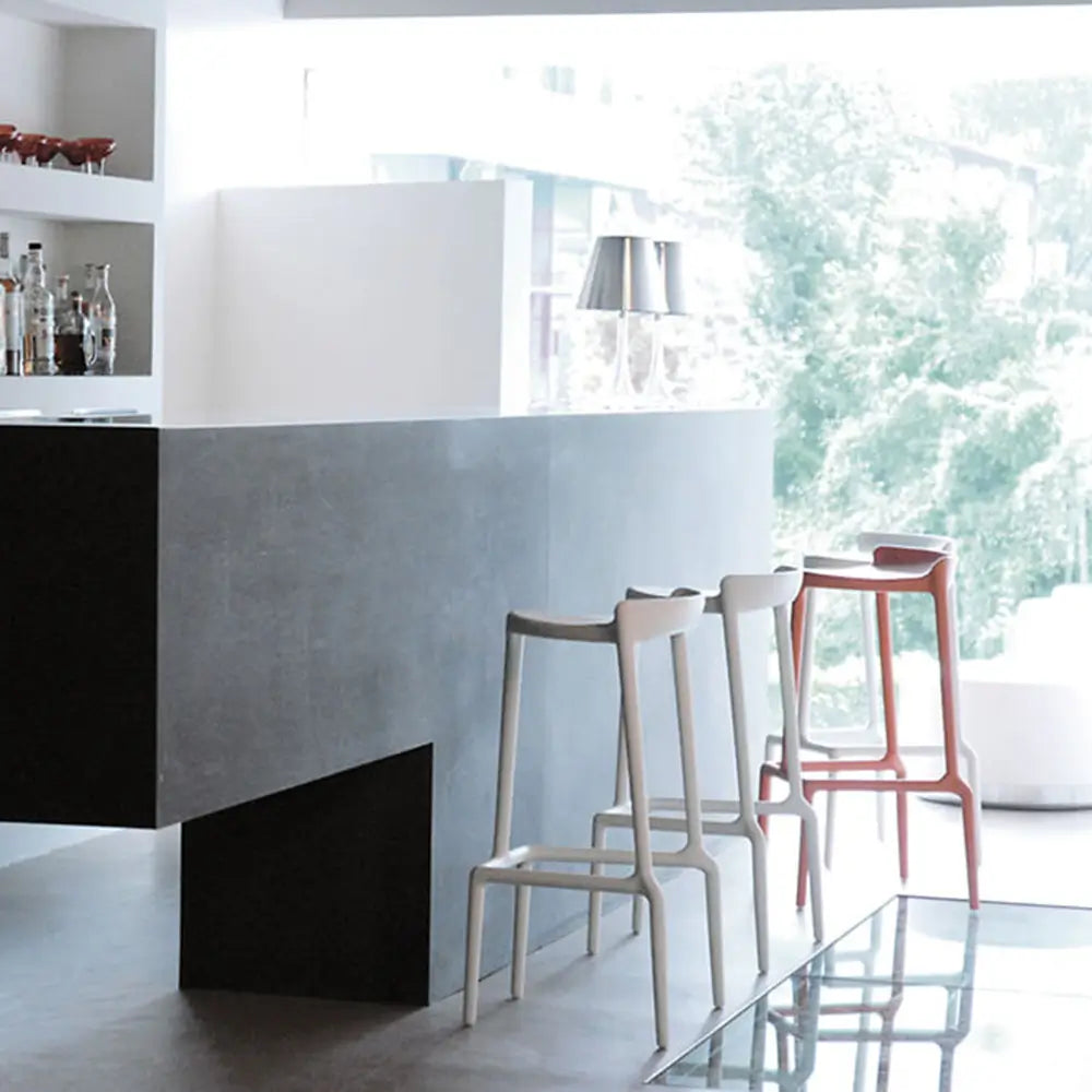 Pedrali Outdoor bar stool HAPPY 490