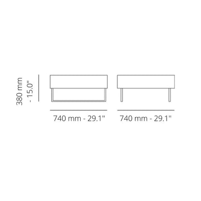Pedrali Pouf HOST 223