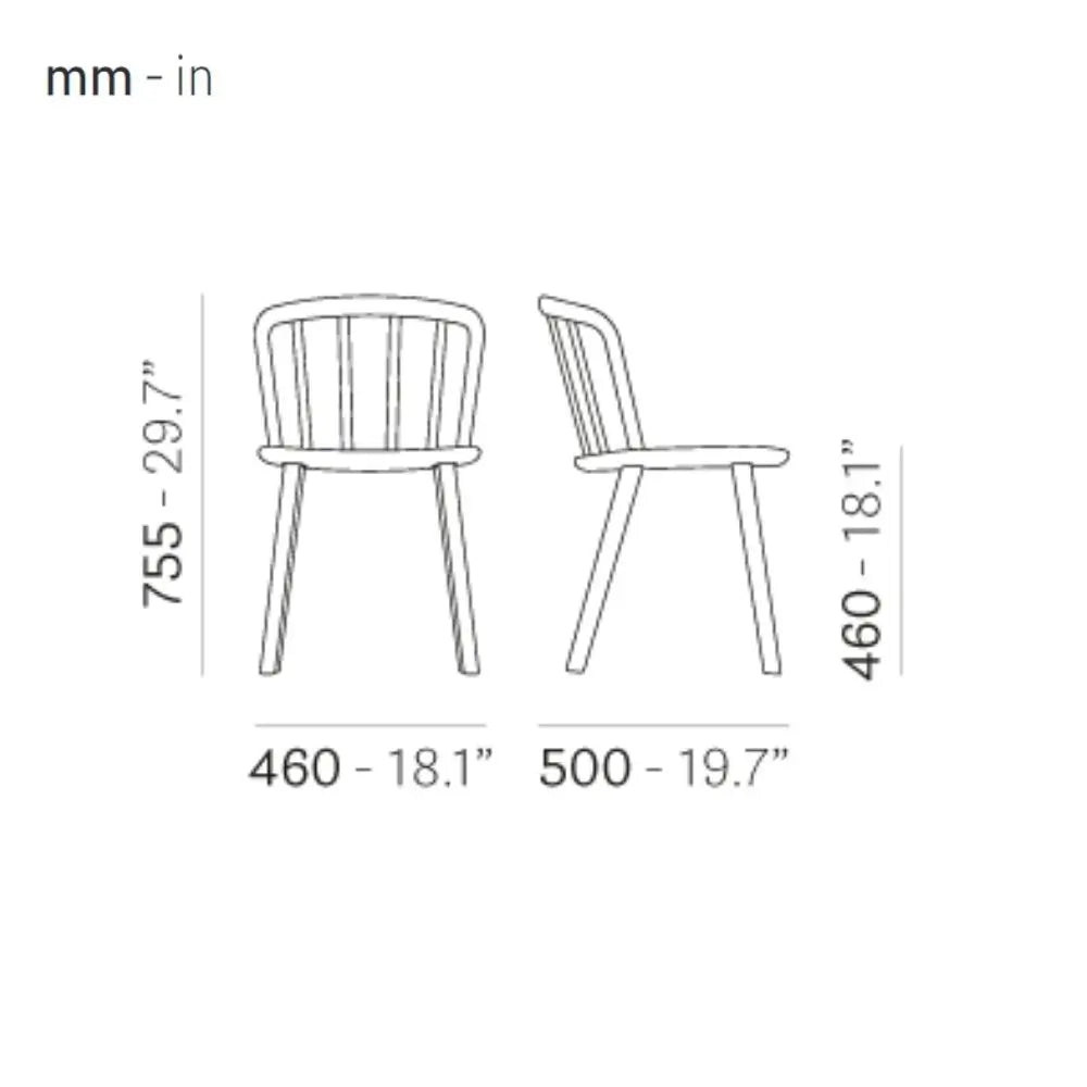 Pedrali Chair NYM 2830R